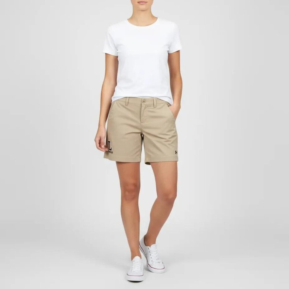 Under Armour Women's L Athletics Relaxed Fit Chino Shorts Size 8‎
